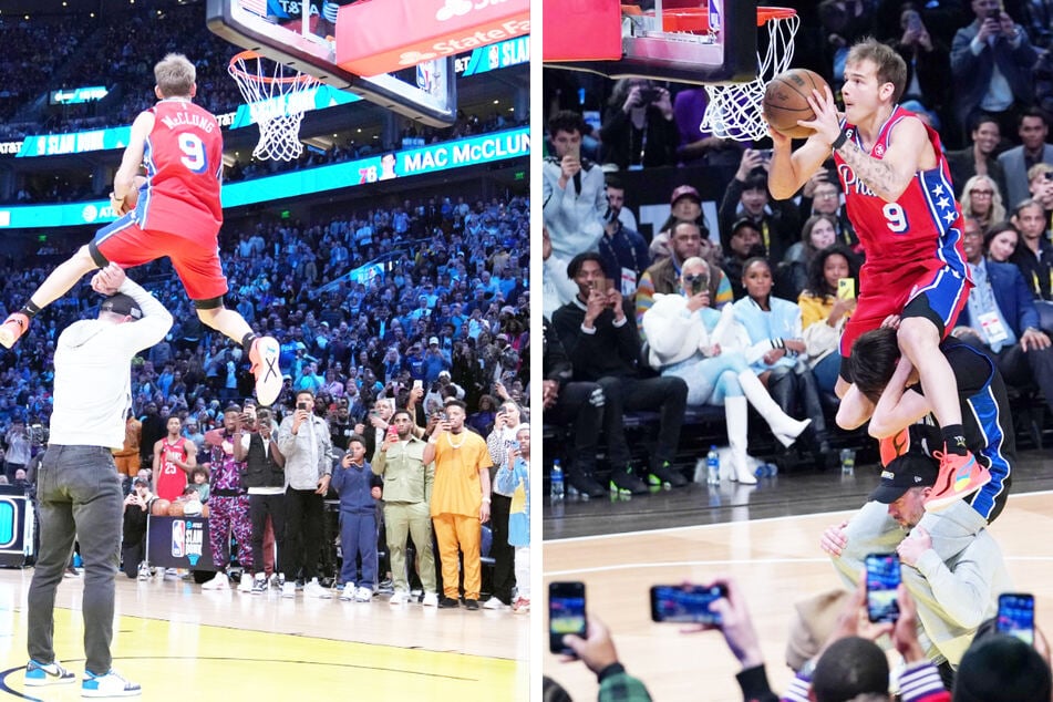 NBA All-Stars: Mac McClung wins slam dunk contest with 540-degree stunner