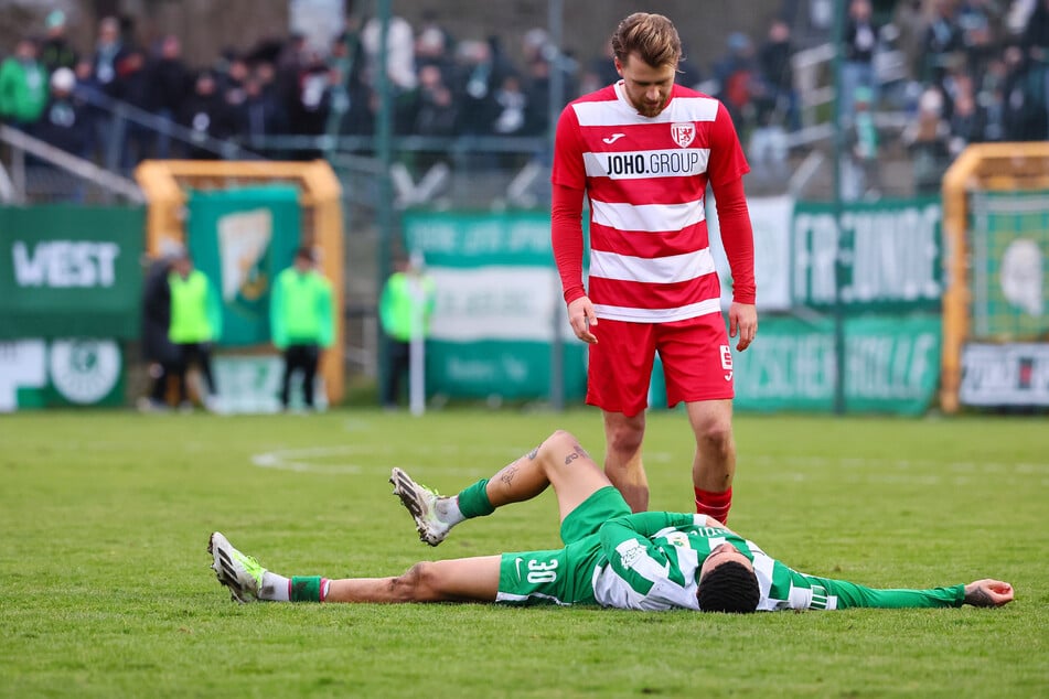Bis auf die letzten Minuten war die BSG Chemie Leipzig am Sonntag gegen den Greifswalder FC komplett unterlegen, spielte teils wie ein Absteiger.
