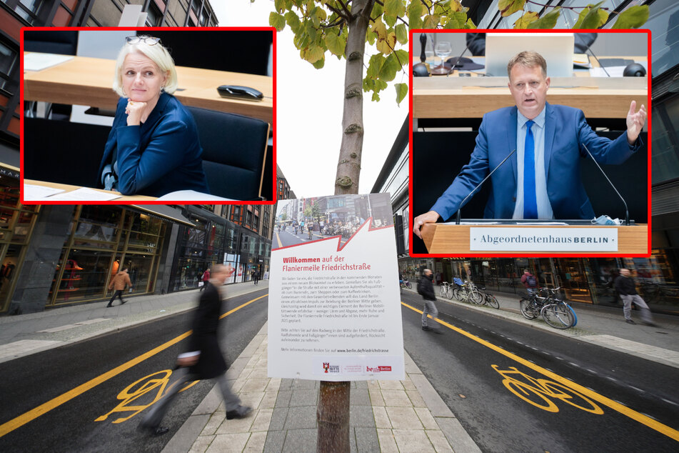 Berlin: Grüne und CDU zanken sich um die Zukunft der Friedrichstraße