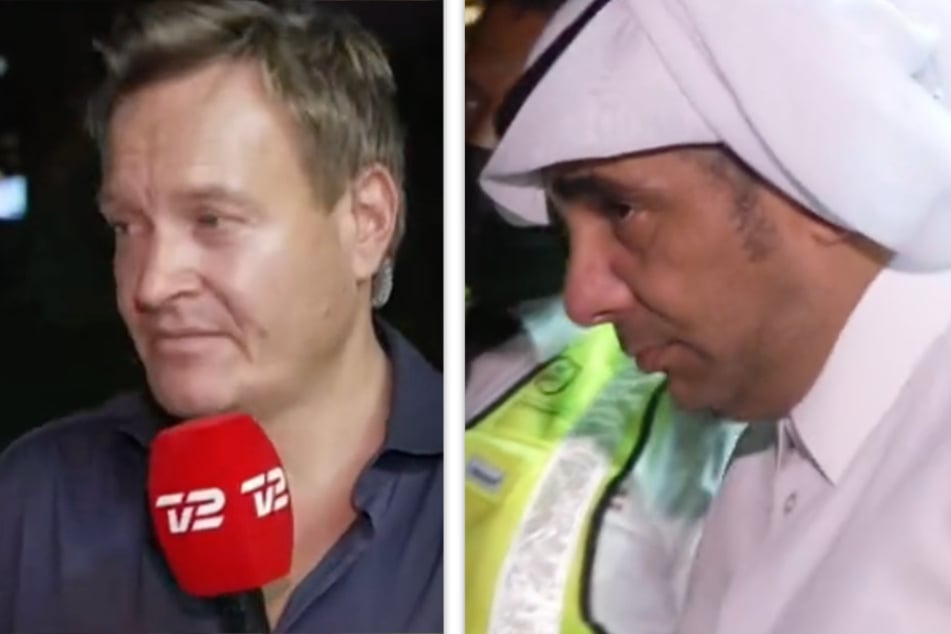 WM-Skandal im Live-TV: Reporter von Katar-Sicherheitsleuten massiv angegangen