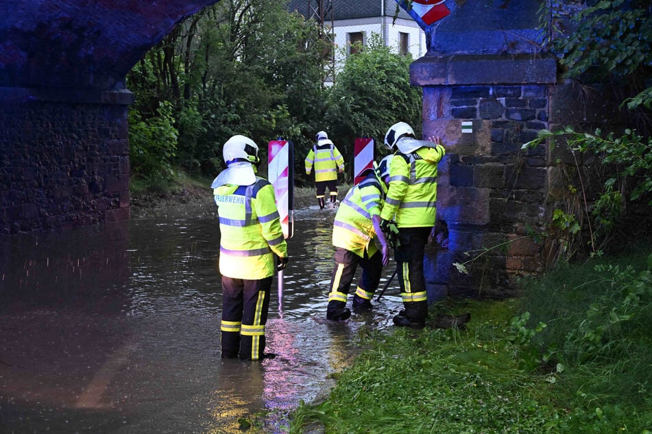 Auch im sächsischen Oderwitz wütete das Unwetter.