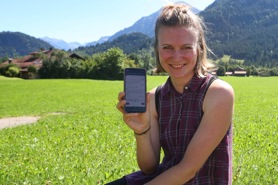 Vanessa Zeller nimmt an der Studie zur Allergie-Präventation der Universität Augsburg teil.
