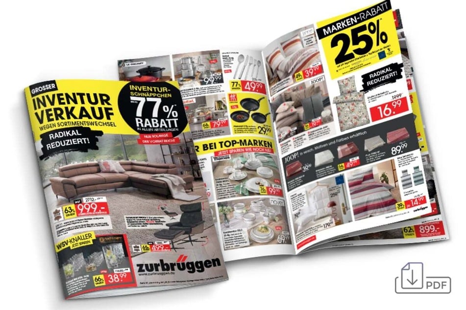 Klicken und durch den Prospekt stöbern.