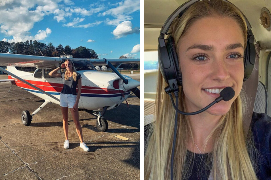 Viktoria Theresie Izabelle Ljungman (23) stürzte mit einer einmotorigen Cessna 172 auf dem Newport News/Williamsburg Airport ab.