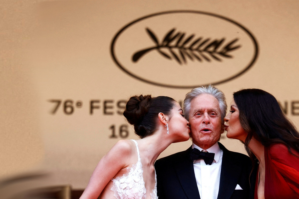 Michael Douglas gets emotional after being honored at Cannes Film Festival