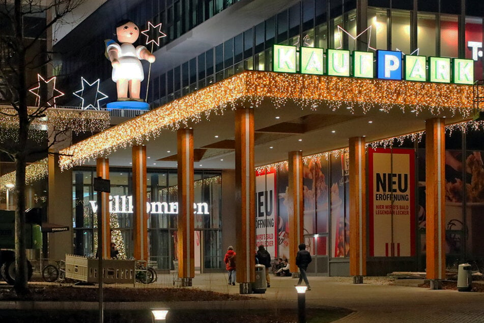 Das ist der KAUFPARK auf der Dohnaer Straße in Dresden.