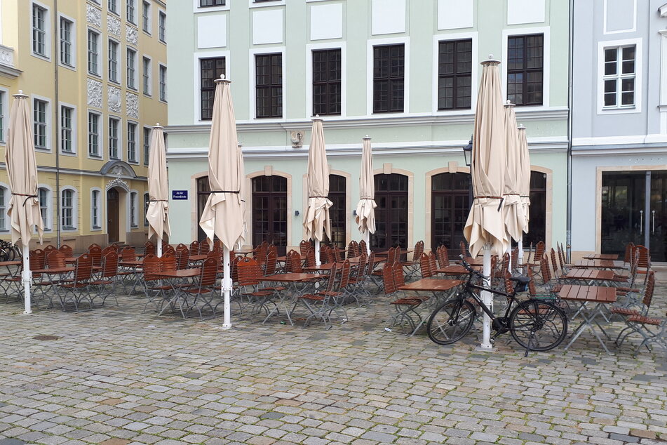 Gegenüber der Frauenkirche wird in Hausnummer 13 das mittlerweile zweite "ALEX"-Restaurant von Dresden einziehen.