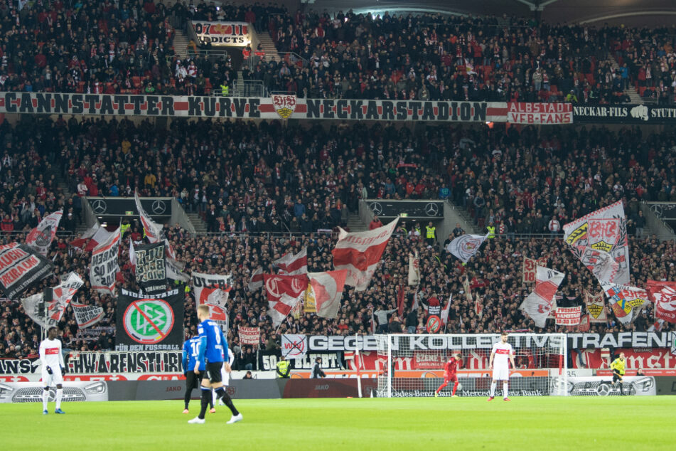 Die Stuttgarter Fans wehren sich gegen Kollektivstrafen.