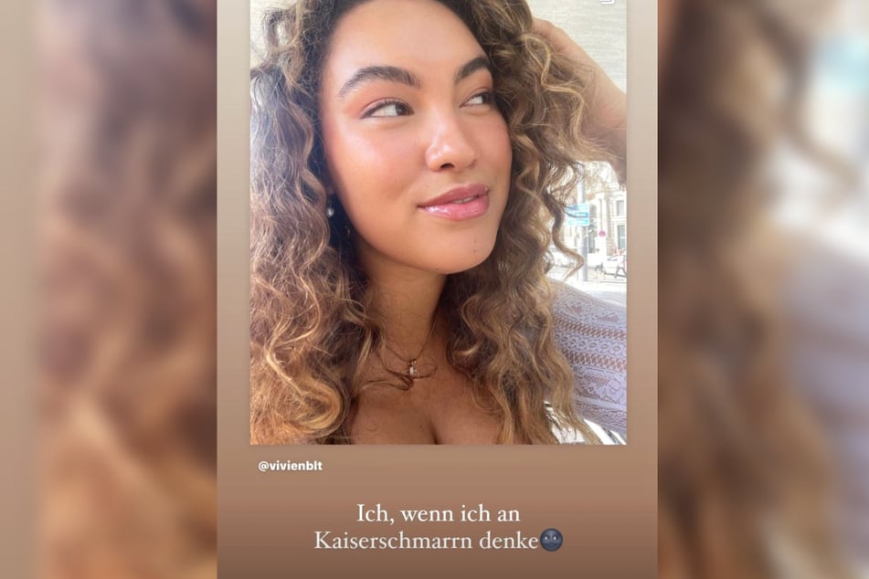 Die 22-Jährige mit brasilianischen Wurzeln bekannte in einer Instagram-Story vom gestrigen Montag, dass sie ein Faible für die Süßspeise Kaiserschmarrn hat.
