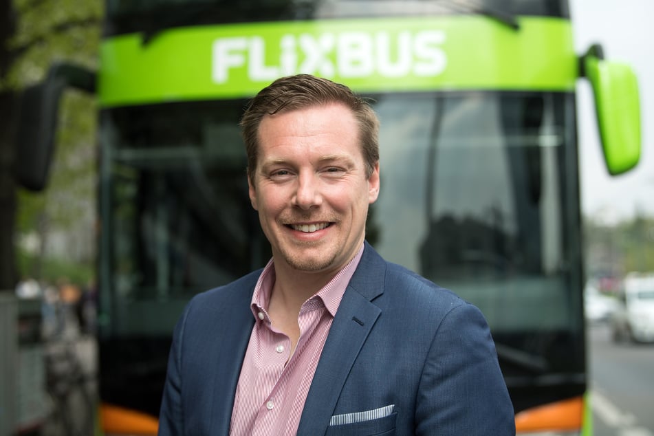 Flixmobility-Chef André Schwämmlein (39) kündigt neue Flixtrain-Strecken an.