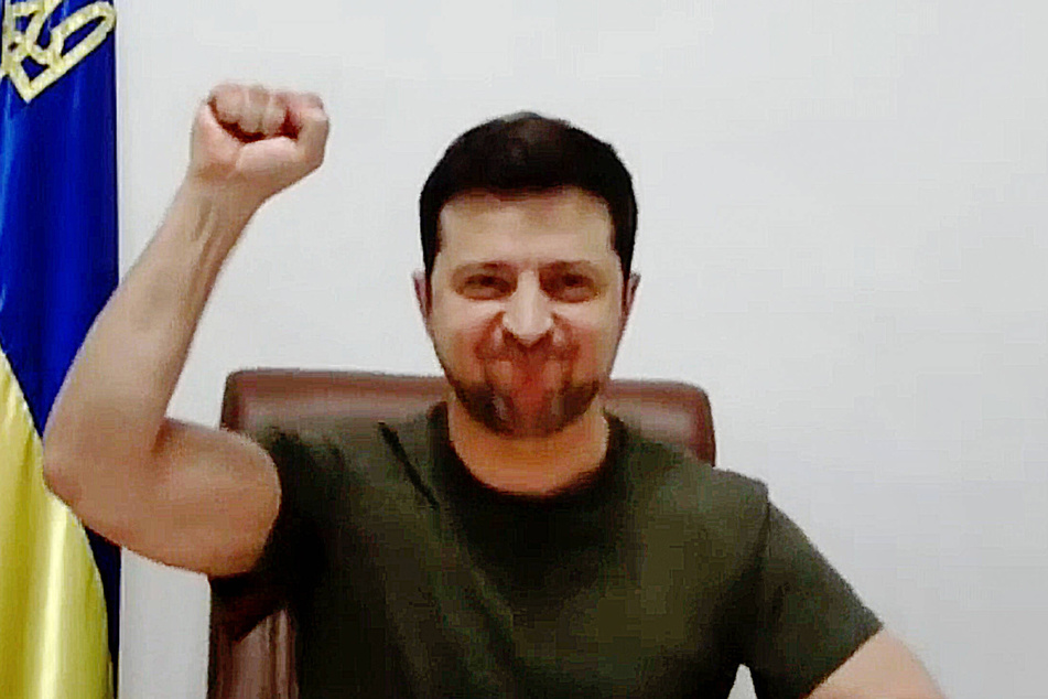 Wolodymyr Selenskyj (44) gibt sich kämpferisch: "Die Schlacht um den Donbass dauert an."