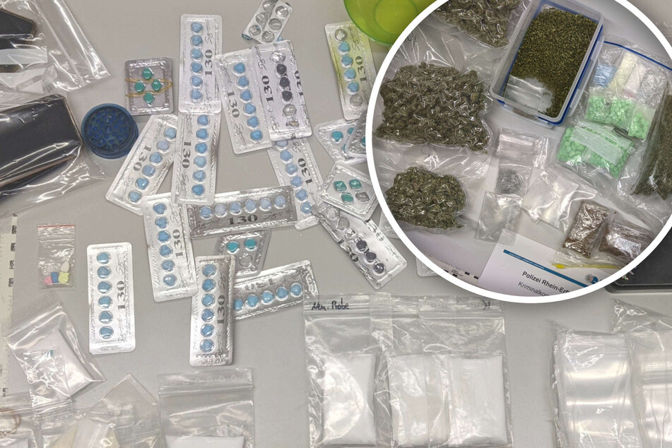 Drogen in Hülle und Fülle: Ehepaar aus Bergheim hortete diverse Rauschmittel in Wohnung
