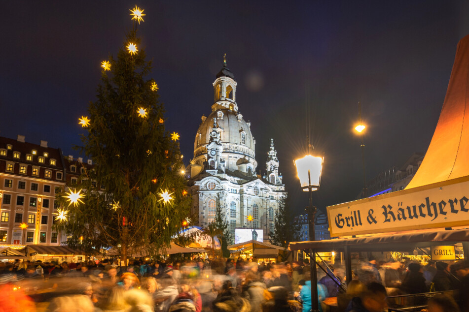 Die weihnachtliche Vesper in der Dresdner Frauenkirche findet auch in diesem Jahr ohne Publikum statt.
