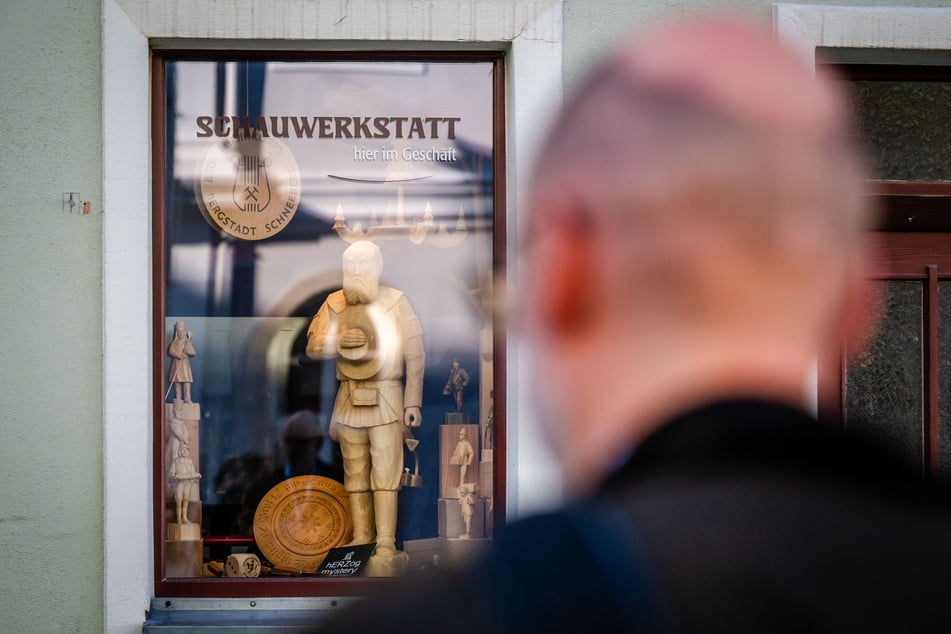 Das Schaufenster ist immer hübsch dekoriert.