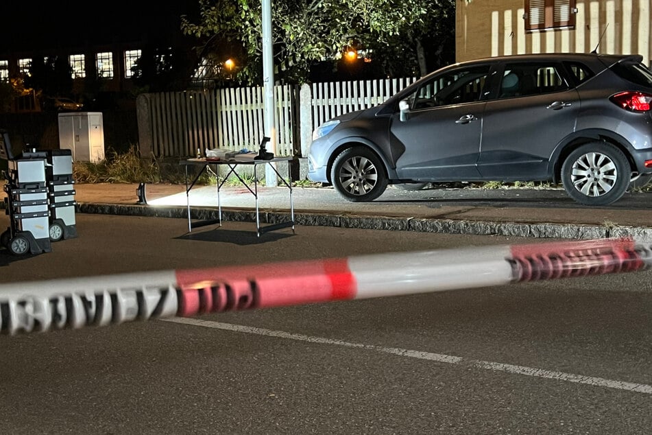 Horror-Tat im bayerischen Ansbach! Mit diesem Wagen fuhr der Festgenommene einen anderen an.