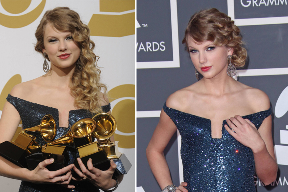 Taylor Swift took home four Grammys at the 52nd annual Grammy Awards on January 31, 2010.