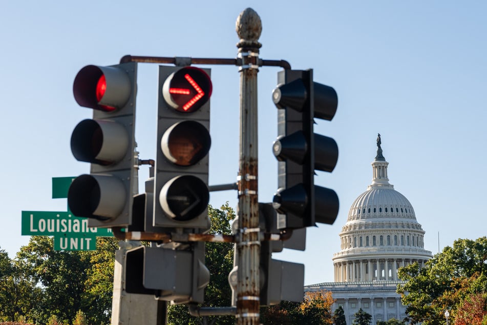 The US Capitol is pictured during the second-longest government shutdown in American history.