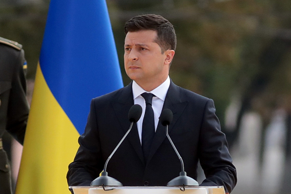 Staatschef Wolodymyr Selenskyj (42).