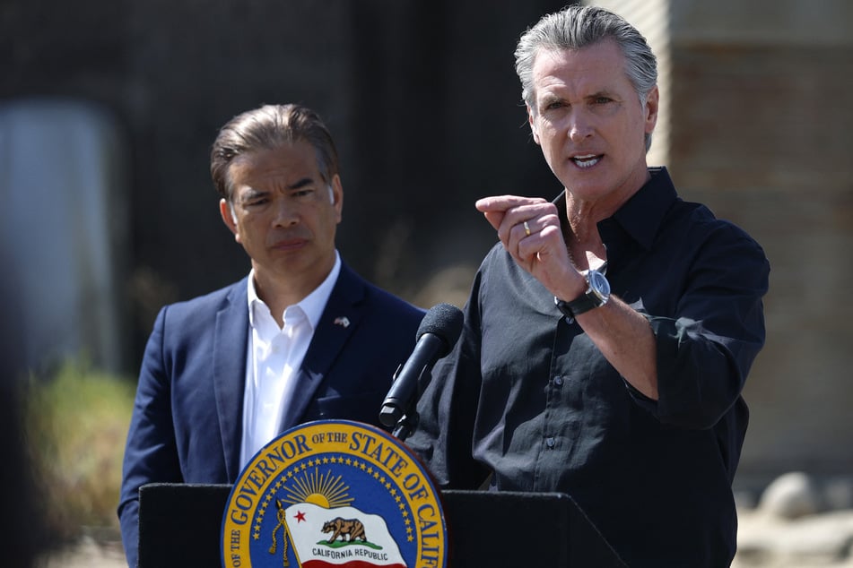 California Attorney General and Governor Gavin Newsom vowed to fight President Donald Trump's administration in court.