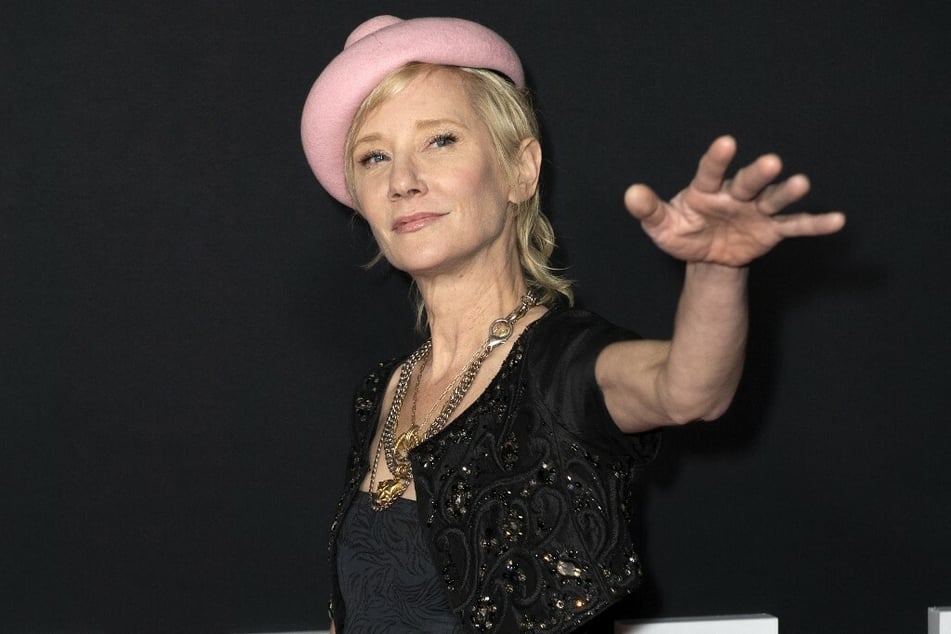 Anne Heche at the premiere of the Netflix movie The Unforgivable in Novemeber 2021.