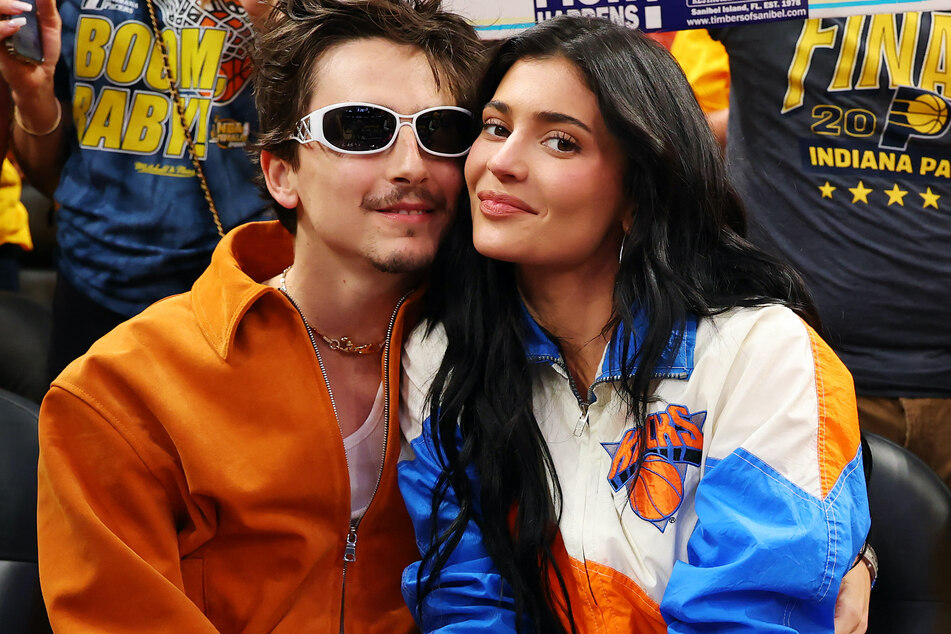 Timothée Chalamet's (l.) ex recently shared why she's "obsessed" with him and Kylie Jenner.