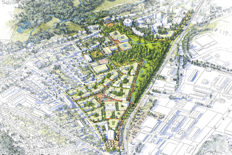 Gut zu sehen: An Natur und Bäumen soll es ebenfalls nicht mangeln.