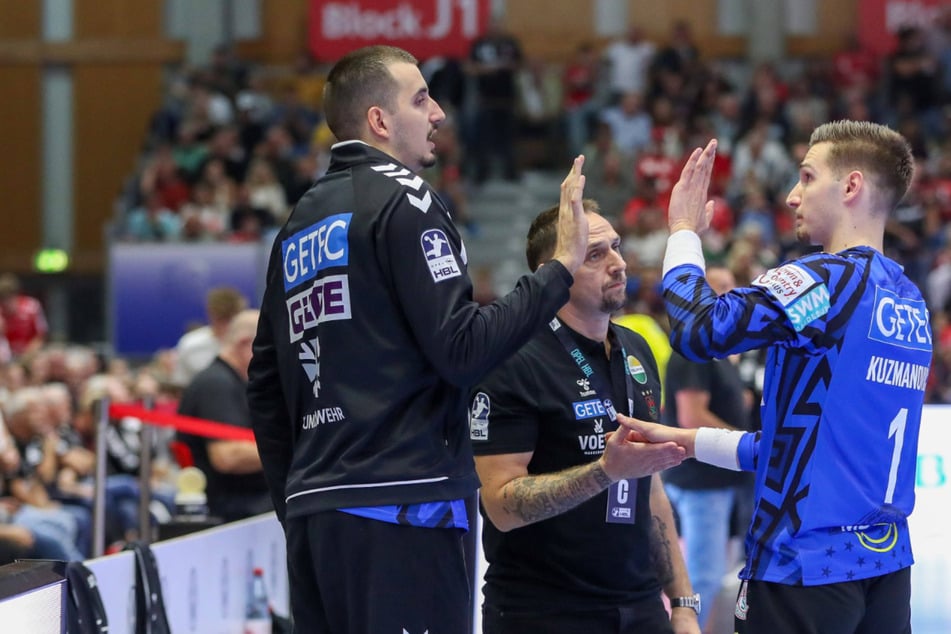Matej Mandic (24, l.) und Dominik Kuzmanović (24, r.) sind das jüngste Torhüter-Duo der Bundesliga.