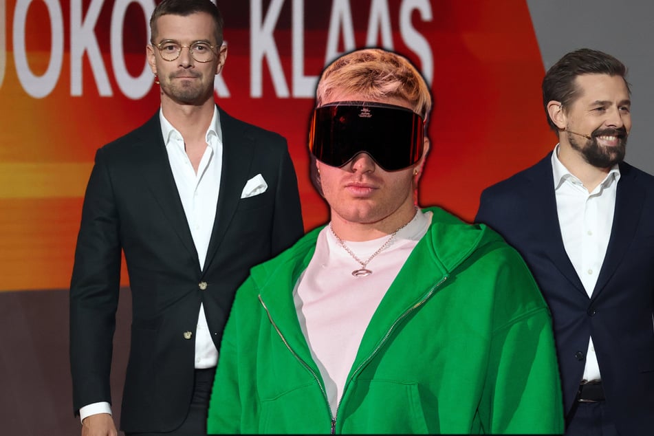 Prominente darunter Joko Winterscheidt (v.l.n.r.), der Rapper Ski Aggu und Klaas Heufer-Umlauf fordern in einem Brief den Waffenstopp an Israel.