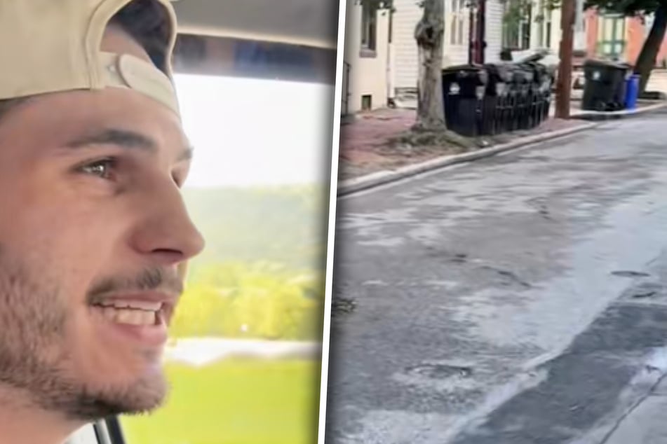 Ursula Maillets (31) Verlobter freute sich zunächst über die Parklücke.