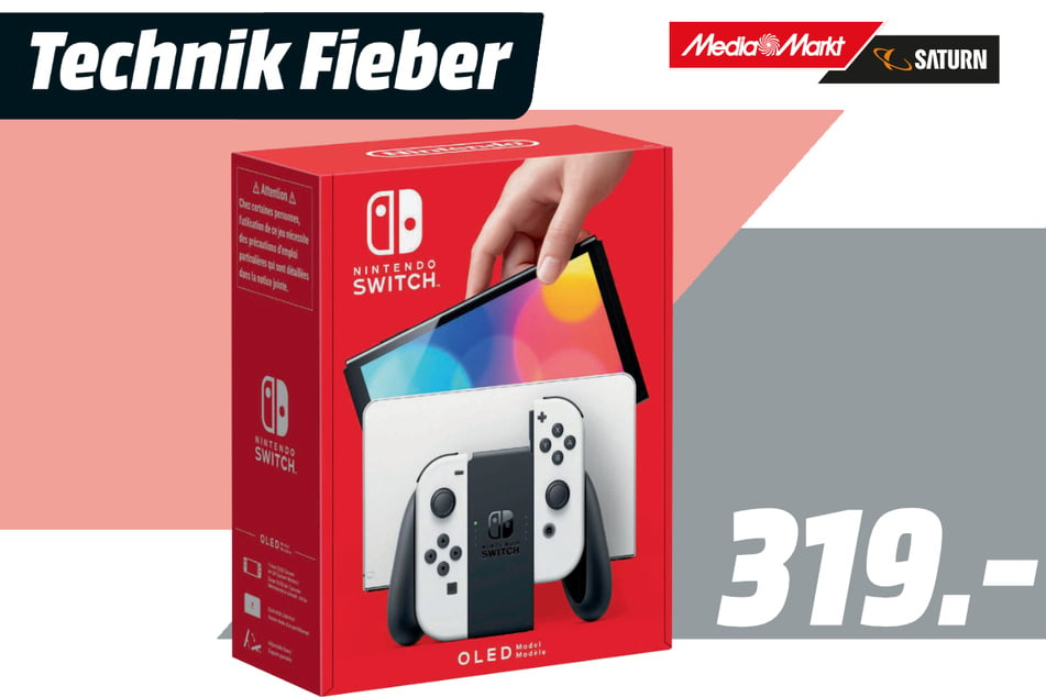 Nintendo OLED-Switch für 319 Euro.