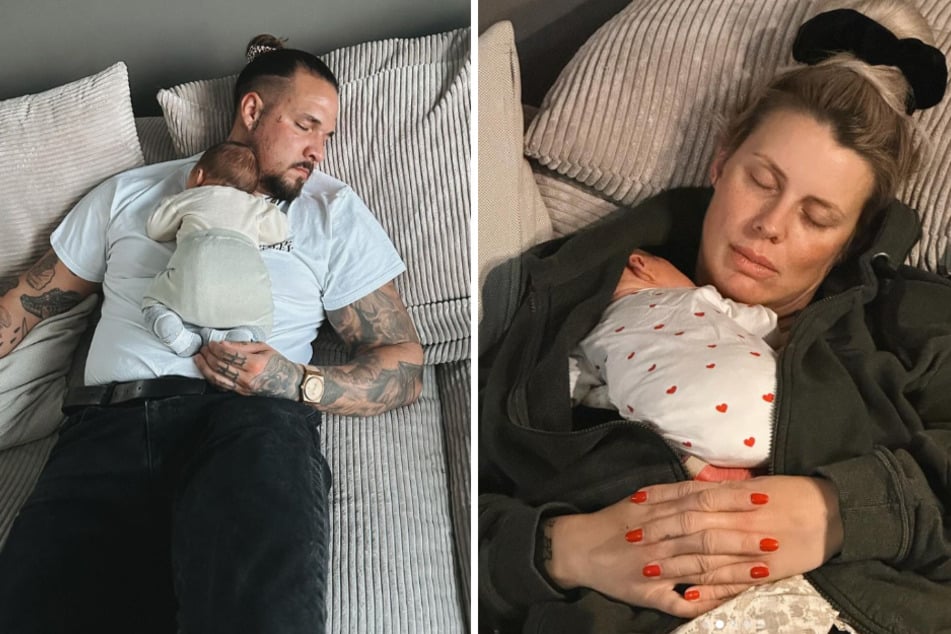 Zico Banach (33) und Pia Tillmann (36) sind vor rund drei Wochen Eltern des kleinen Pepe geworden.