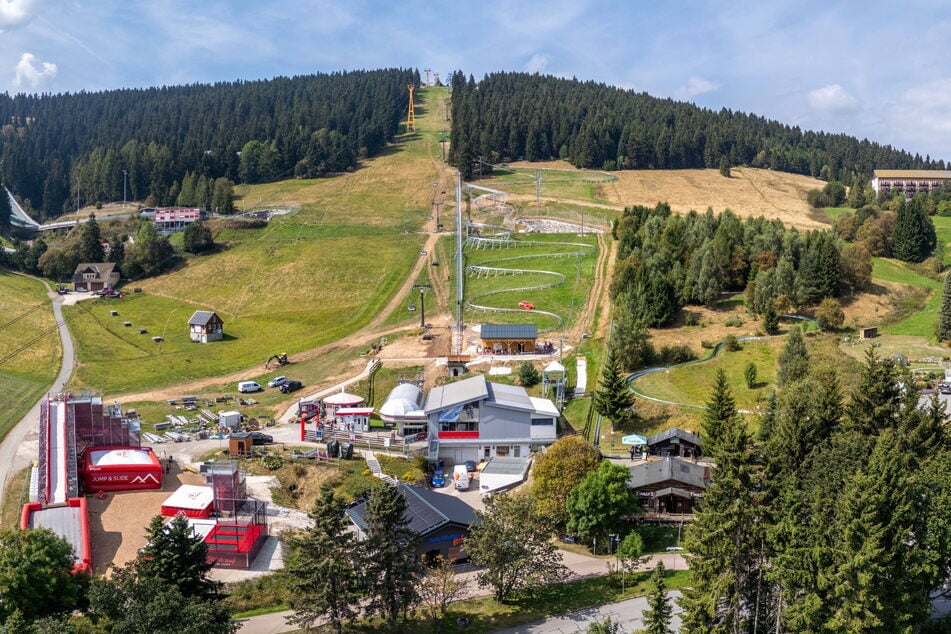 Am heutigen Freitag eröffnete der O'Thal-Coaster im Kurort Oberwiesenthal.