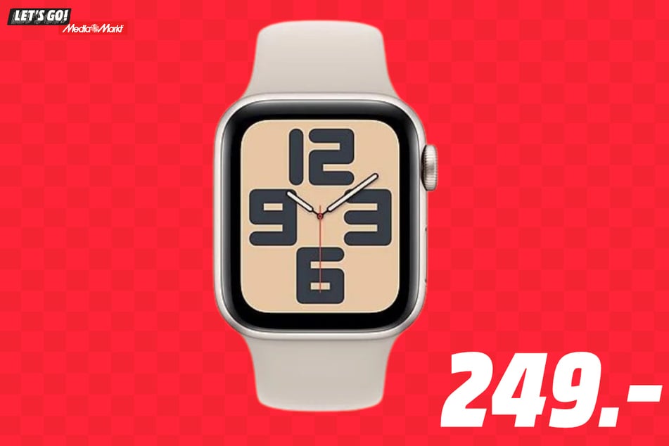 Apple Watch SE (2023) für 249 Euro.