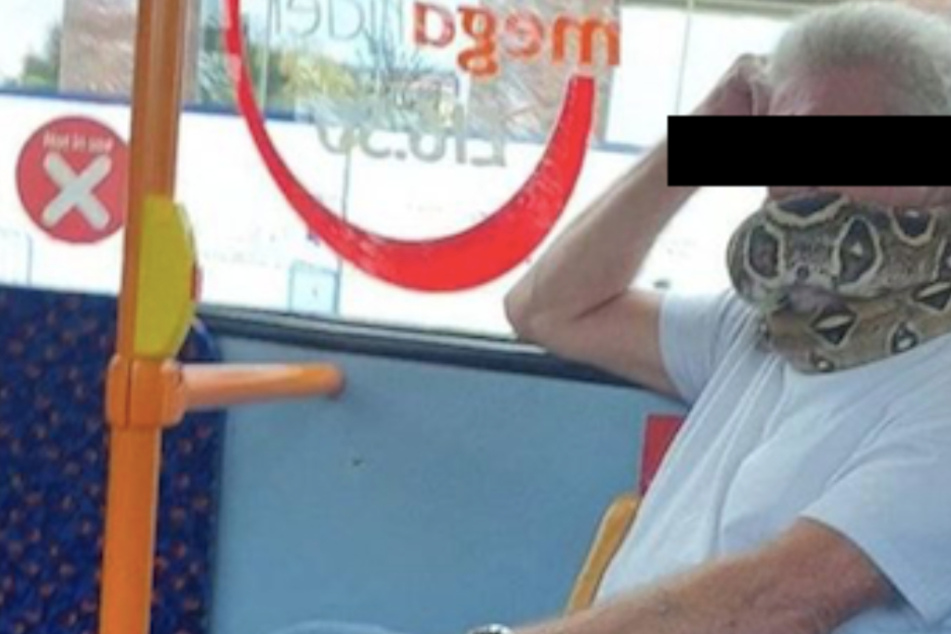 Mund-Nasen-Schutz der tierischen Art...