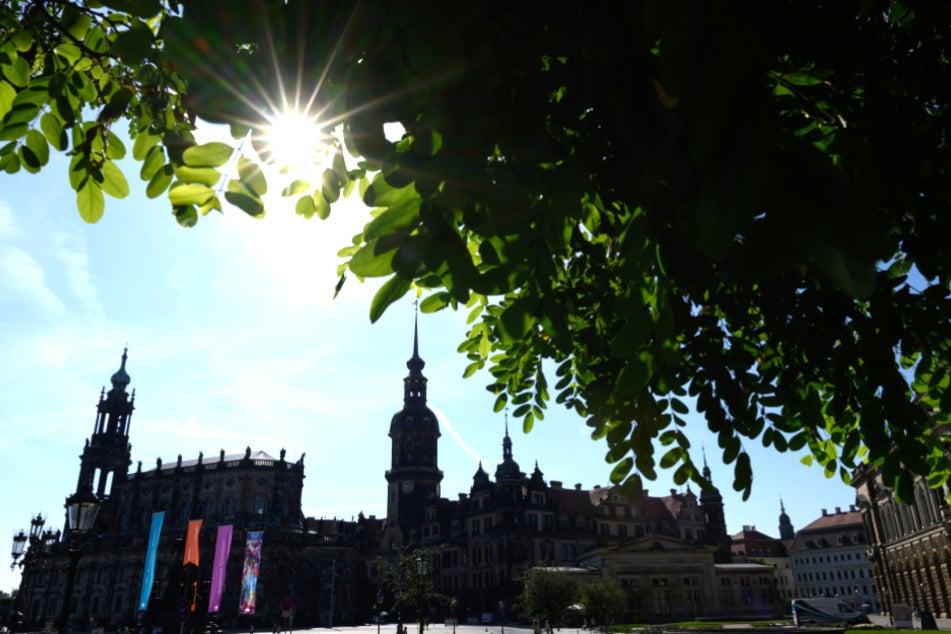 Die Sonne soll auch heute über Dresden scheinen, dabei aber nicht ihre ganze Kraft entfalten.