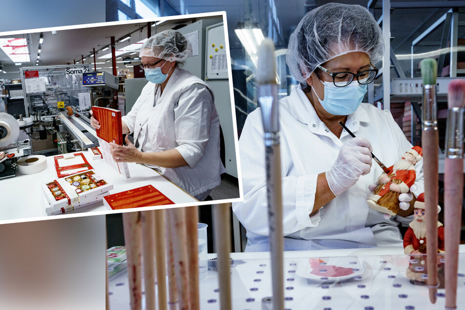 Weihnachtszeit bei Niederegger: 30 Tonnen Marzipan produziert, verpackt und versandt