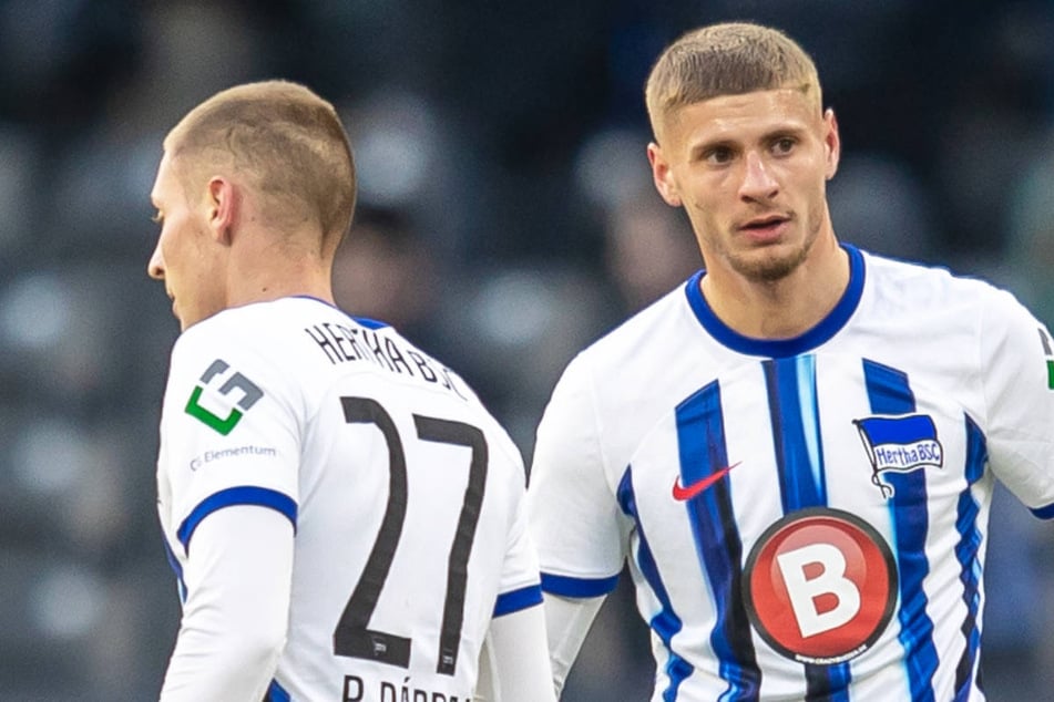 Nach Palkos (l.) Abgang verbleibt Marton (23, r.) als einziger Dardai bei der Alten Dame.