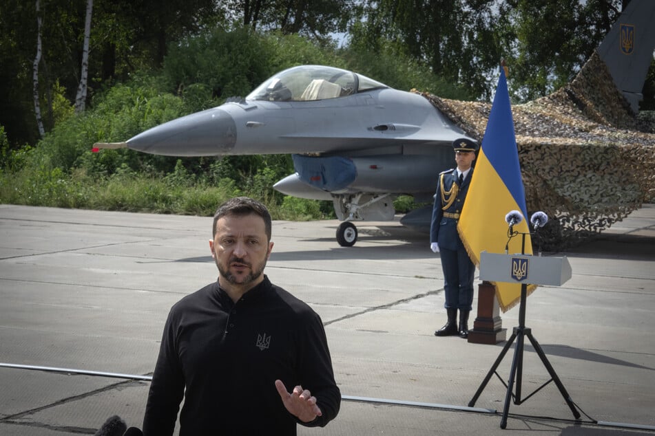 Für Kiew sind die westlichen F-16-Kampfjets ein wichtiger Bestandteil ihrer Flugabwehr gegen Russlands Angriffskrieg.
