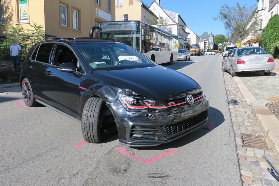 Die August-Bebel-Straße war für zwei Stunden gesperrt.
