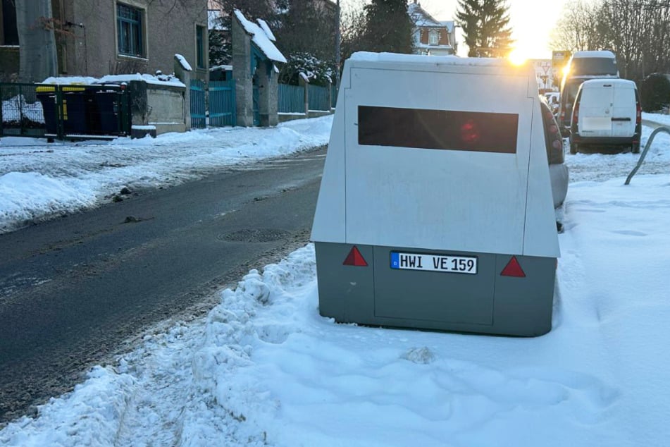 Der Superblitzer lauert nun auf der Heinrich-Zille-Straße.