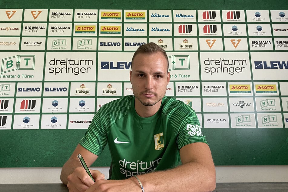 Tobias Reithmeir (24) gehört ab sofort zum Team der BSG Chemie Leipzig.