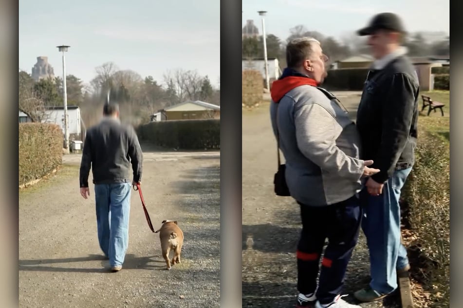 Kleingartensheriff Michael Baumann (61) legt sich mit einem Hundebesitzer an.