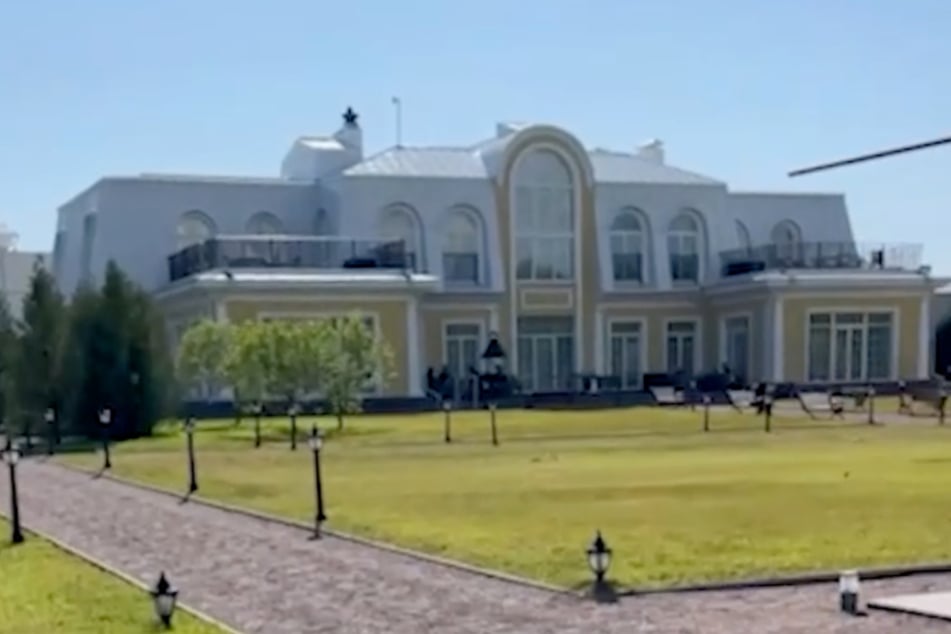 Prigoschins Haus steht am Rande von St. Petersburg.