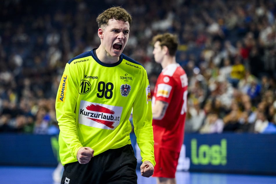 Constantin Möstl (25), Torhüter der österreichischen Handballer, brennt auf das Duell mit Deutschland.