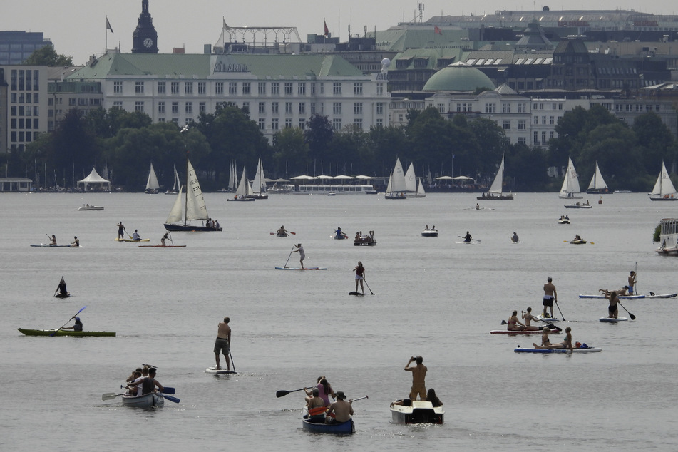 Acht Tage in Folge gab es im August 2020 mehr als 30 Grad in Hamburg. (Archivbild)