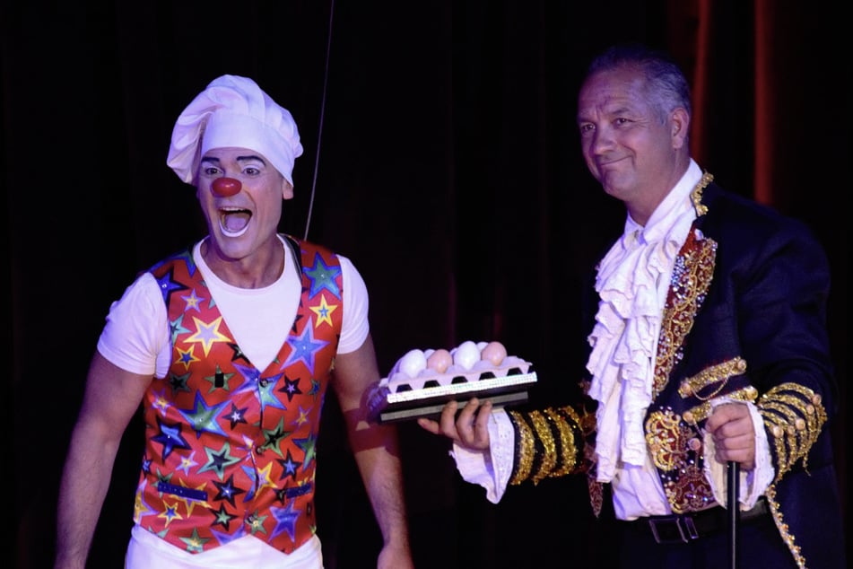 Zirkusdirektor Patrick Sperling (42) führt den Zirkus Frank in achter Generation.