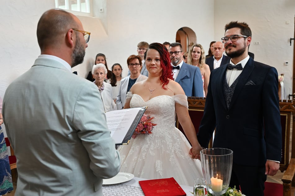 Für Stefanie Großklaus (37) und Géraud Reichert (37) war es der schönste Tag im Leben.