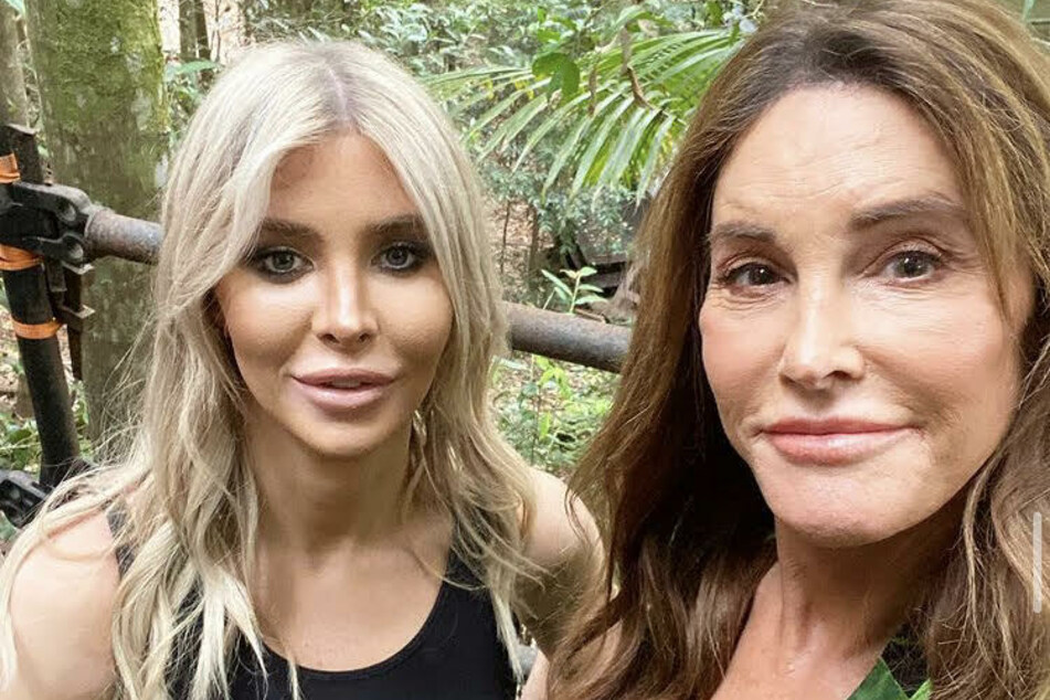 Sophia Hutchins (l.) finally clarified the status of her relationship with Caitlyn Jenner.