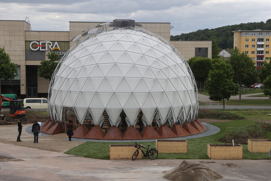 Im Zentrum von Gera steht ein Klimapavillon. In Altenburg wird erst mal keiner entstehen.