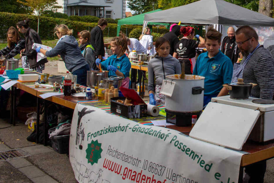 Sieben Teams kämpften bei der Soßen-Challenge um den Titel.